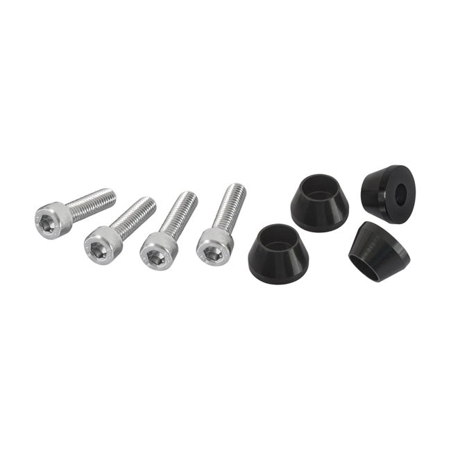Motone, Shock Absorber Dress Up Kit. Black Shock Absorber Mount Kits Motone