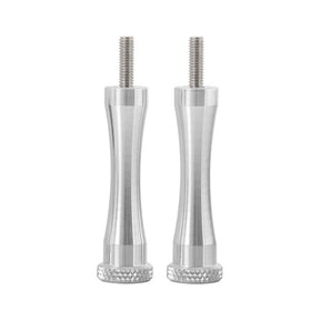 Motone, Long Quick Release Seat Bolts. 70mm, Polished Seat Mount Parts Motone
