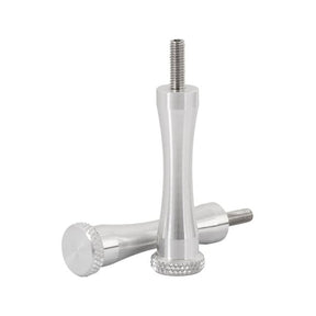 Motone, Long Quick Release Seat Bolts. 70mm, Polished Seat Mount Parts Motone