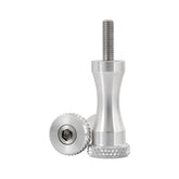 Motone, Medium Quick Release Seat Bolts. 45mm, Polished Seat Mount Parts Motone