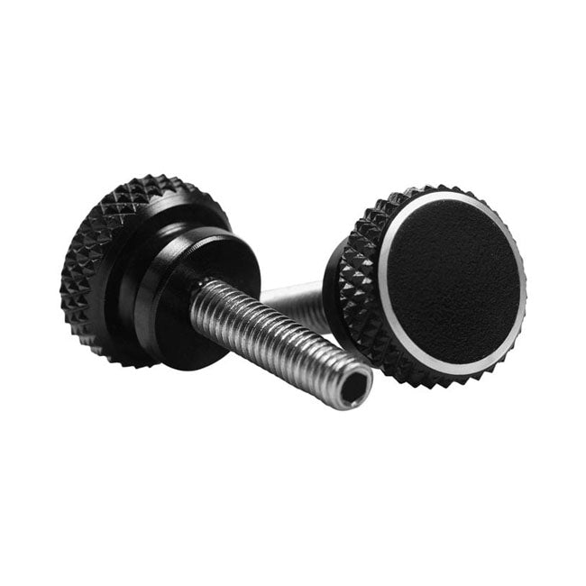 Motone, Quick Release Thruxton Seat Cowl Bolts. Black Seat Mount Parts Motone