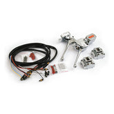 Chrome Handlebar Control Kit Handlebar Control Kits Mcs