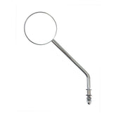 Steel 3" round mirror. Chrome, long stem MIRRORS Mcs