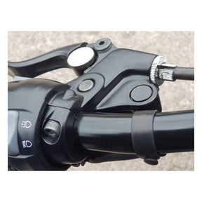Motone, Mirror Delete Plugs, 1" H/B. Black Mirrors Adapters Motone