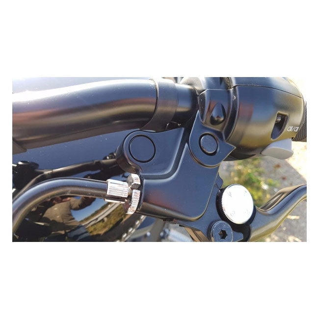 Motone, Mirror Delete Plugs, 1" H/B. Black Mirrors Adapters Motone