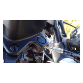Motone, Mirror Delete Plugs, 1" H/B. Black Mirrors Adapters Motone