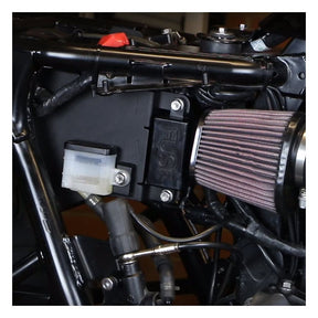 Motone, Airbox Eliminator Kit, Battery Box. Black Battery Covers Motone