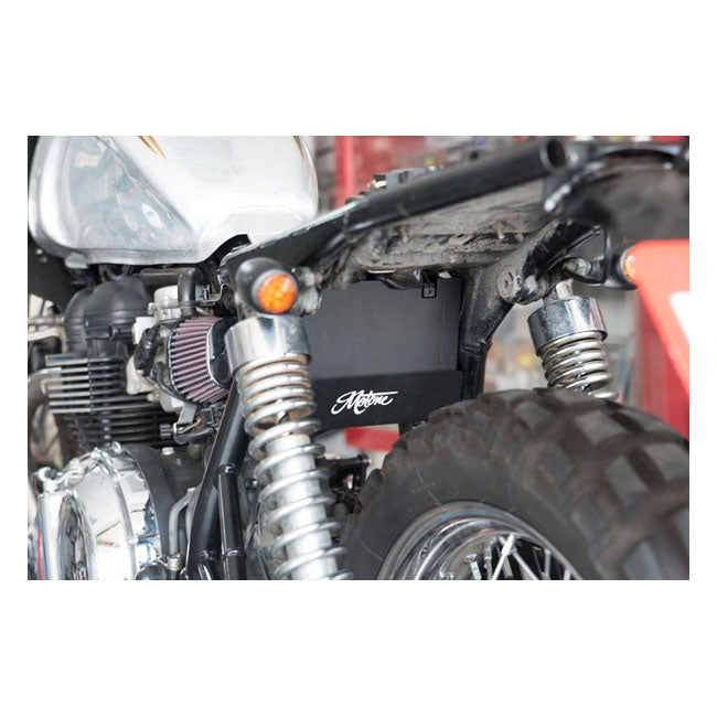 Motone, Airbox Eliminator Kit, Battery Box. Black Battery Covers Motone