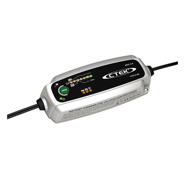 Ctek, Mxs 3.8 Battery Charger, Eu Battery Chargers Ctek