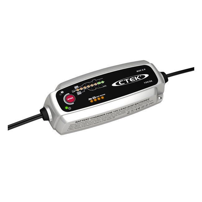 Ctek, Mxs 5.0 T Battery Charger, Eu Battery Chargers Ctek