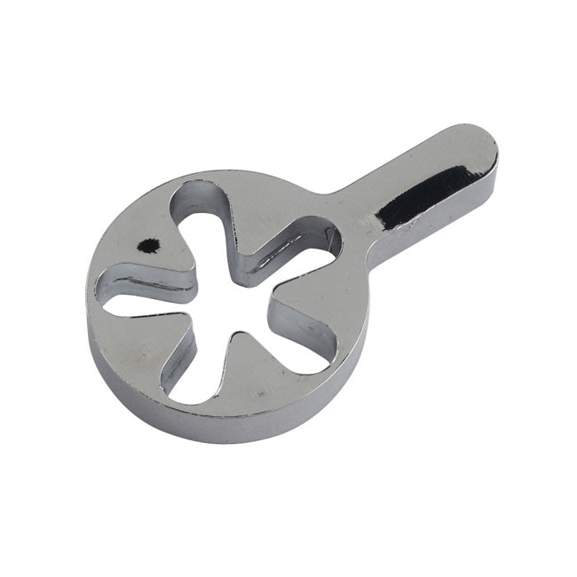 Throttle Screw Extension Lever. Chrome Throttle Misc Mcs