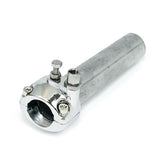 Universal Metal Throttle Grip 1" Handlebars, Chrome Throttle Misc Mcs