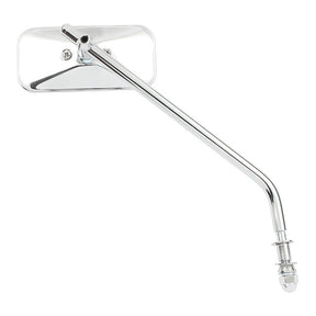 Small Rectangular Mirror. Long Stem, Chrome Mirrors Mcs