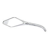 Cobra Mirror, Chrome, Left Mirrors Mcs