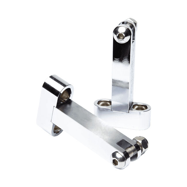 Vity''S Design, Passenger Floorboard Mount Brackets. Chrome Vity's Design Default Title