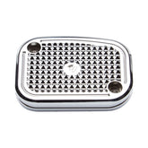 Vity''S Design, Diamond Handlebar Master Cylinder Cover. Chr. Master Cylinder Covers Vity's Design