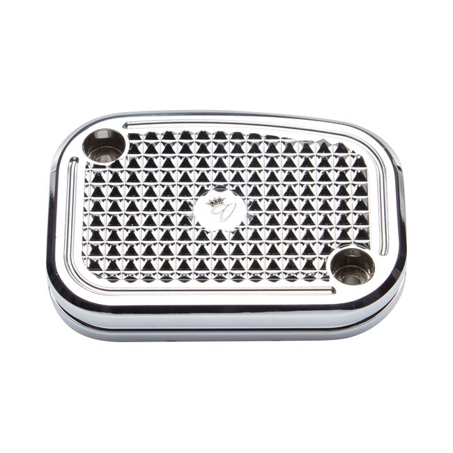 Vity''S Design, Diamond Handlebar Master Cylinder Cover. Chr. Master Cylinder Covers Vity's Design