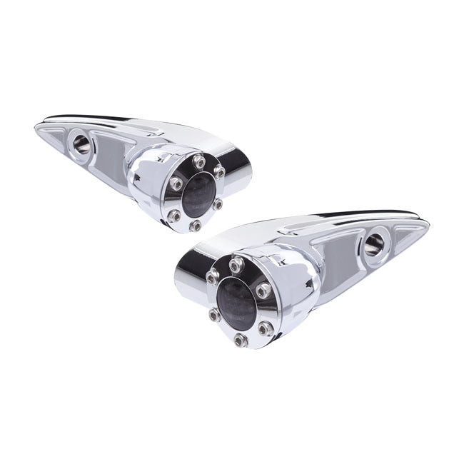Vity''S Design, Diamond Front Turn Signals, Chrome. Ece Appr. Turn Signals Vity's Design