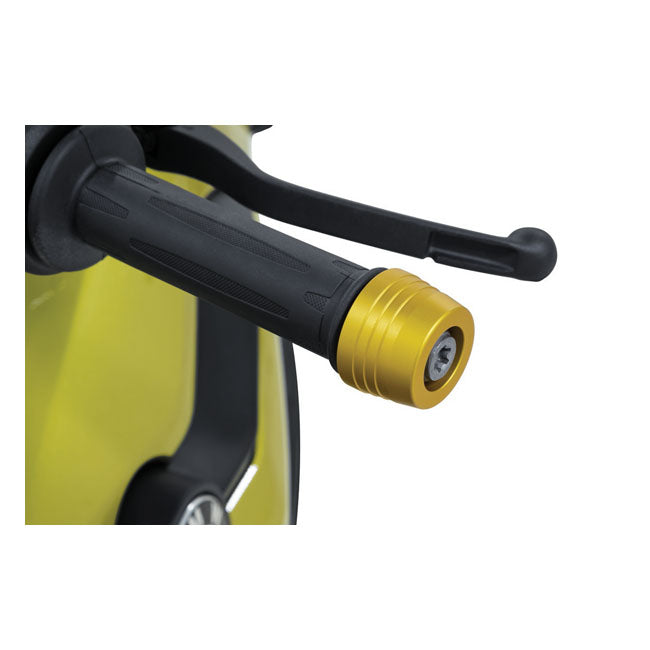 Kuryakyn, Lodestar handlebar sliders. Gold HANDLEBAR MISC Kuryakyn