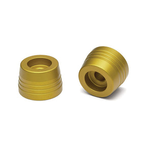 Kuryakyn, Lodestar handlebar sliders. Gold HANDLEBAR MISC Kuryakyn