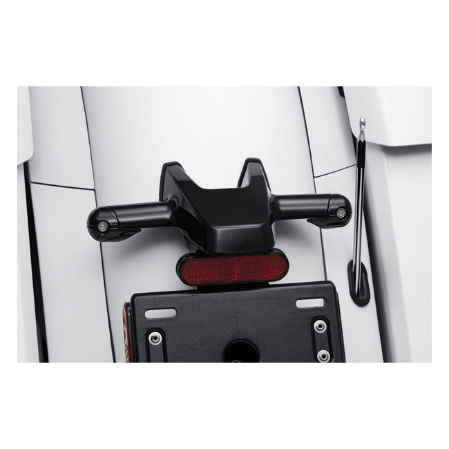 Kuryakyn, Rear atto turn signal adapters, gloss black TURN SIGNALS MISC Kuryakyn