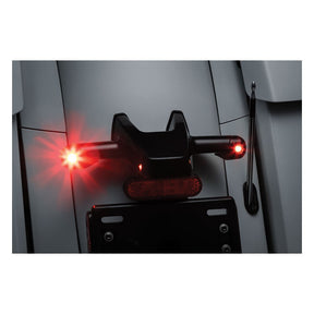 Kuryakyn, Rear atto turn signal adapters, gloss black TURN SIGNALS MISC Kuryakyn