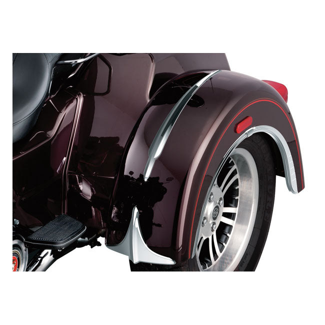 Kuryakyn, Trike rear fender accents. Chrome FENDER ACCENTS Kuryakyn