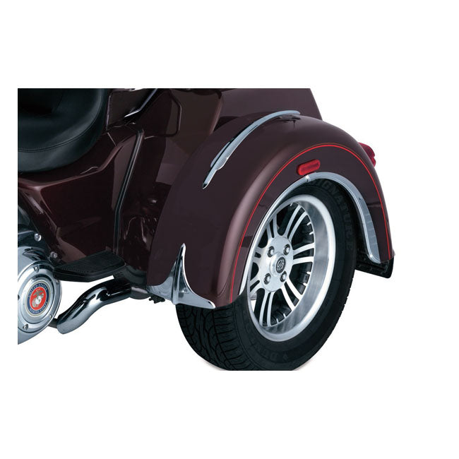 Kuryakyn, Trike rear fender accents. Chrome FENDER ACCENTS Kuryakyn