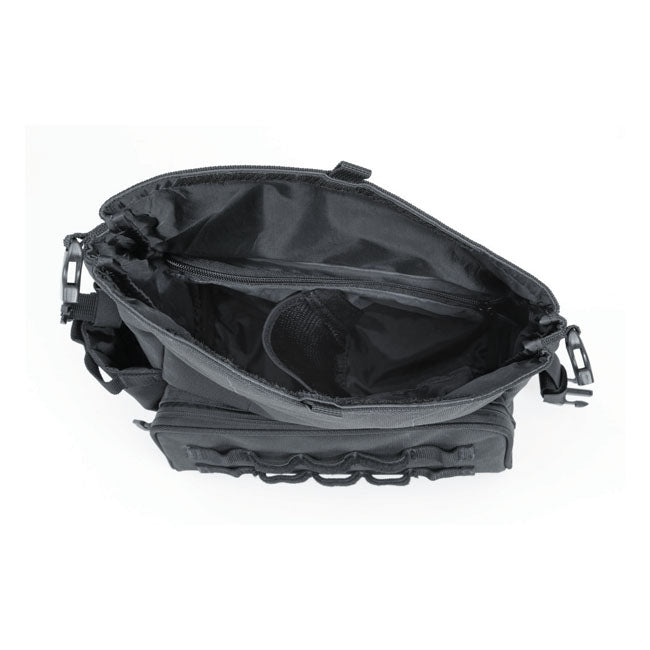 Kuryakyn, Hoodrat universal swing arm bag, black TOURING LUGGAGE Kuryakyn
