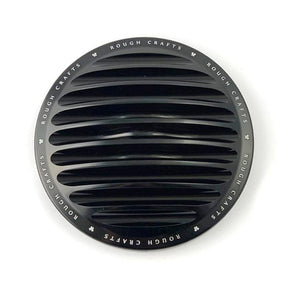 Rough Crafts Finned Cover for Arlen Ness BIG SUCKER STAGE - 18+ Softail & 17+ Touring & 17 Trike Air Cleaner Cover Rough Crafts