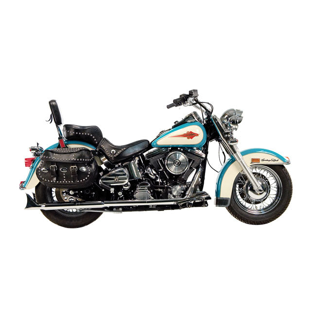 Paughco, Independent dual head pipes. Chrome HEADPIPES Paughco