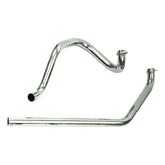 Paughco, Independent dual head pipes. Chrome HEADPIPES Paughco