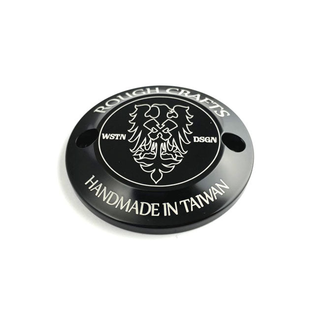 Rough Crafts Point Cover, Black - 18+ Softail & 17+ Touring & 17+ Trike Point Covers Rough Crafts