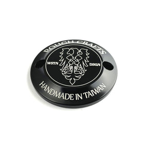 Point Cover, Black - 18+ Softail & 17+ Touring & 17+ Trike Timing Cover Rough Crafts
