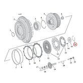 Retaining Ring, Clutch Adjuster Plate Retaining Rings Mcs