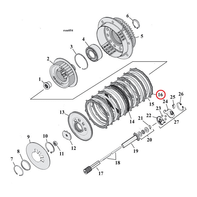 Barnett C F Frictn Plate 90 97 Bt Clutch Plate Kits Barnett