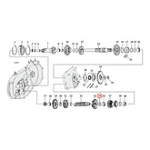 Thrust Washer, 1st Gear Countershaft .055" Transmission Parts Mcs