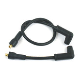 Accel, 8.8mm supression core spark plug wire set. Black SPARK PLUG WIRES Accel