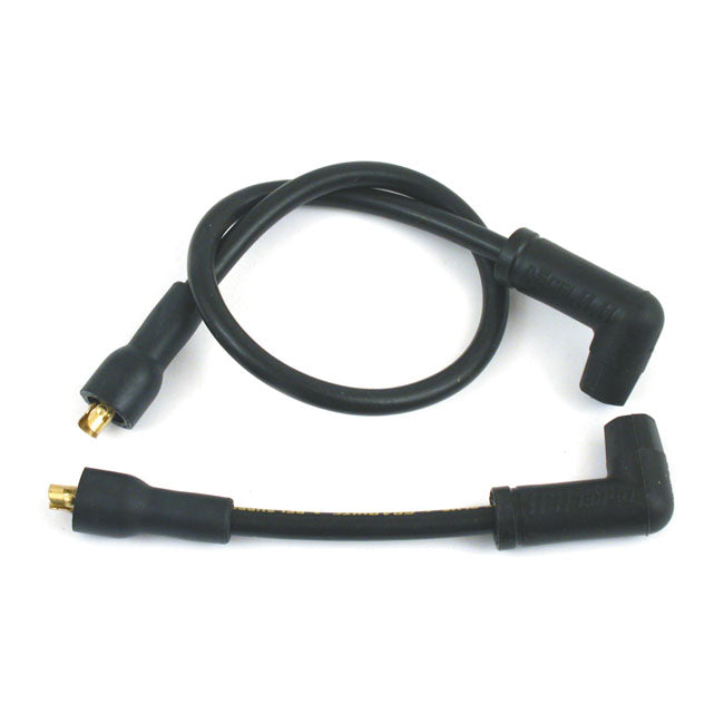 Accel, 8.8mm supression core spark plug wire set. Black SPARK PLUG WIRES Accel