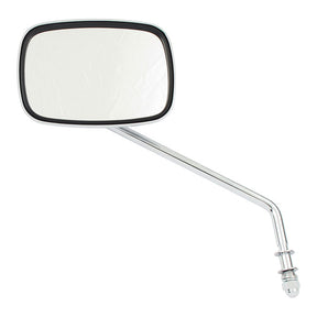 Late Oem Style Mirror, Long Stem, Right Side. Chrome Mirrors Mcs