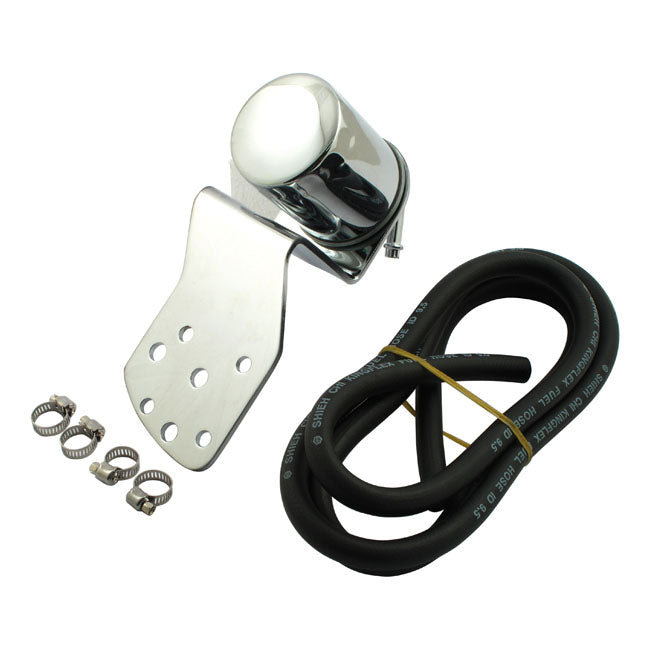 Jiffy Mount Spin On Oil Filter Kit. Chrome Oil Kits Mcs