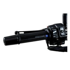 Daytona, heated grips, for 7/8" (22mm) handlebars. Black GRIPS HEATERS Daytona