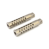 Shooter Foot Pegs. Nickel Plated Footpegs Mcs