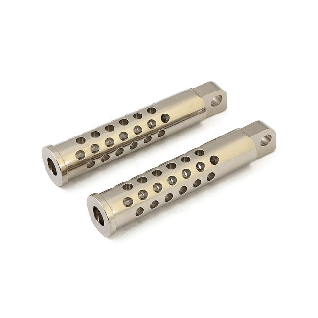 Shooter Foot Pegs. Nickel Plated Footpegs Mcs