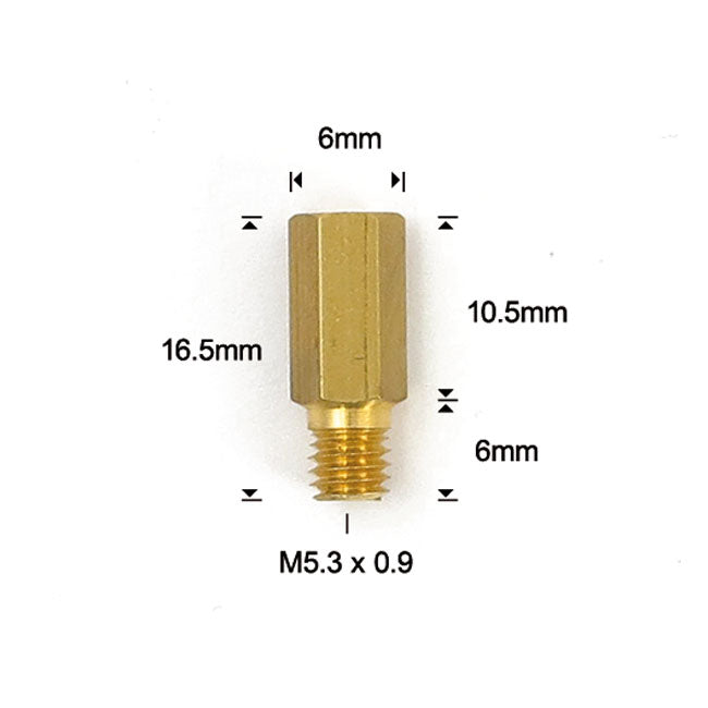 EBC Keihin hex head main jets 99101-357, size 80 CARBS KEIHIN REPL PARTS Ebc