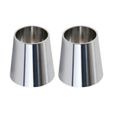 Paughco, handlebar grip cones for internal throttle. Chrome HANDLEBAR MISC Paughco