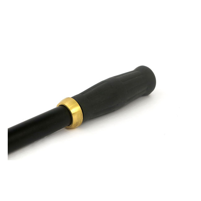 Paughco, handlebar grip cones for internal throttle. Brass HANDLEBAR MISC Paughco