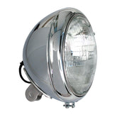 7" H4 Headlamp For Fl Models. Chrome Headlamps Mcs