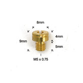EBC Mikuni main jet N102-221, size 72.5 CARBS MIKUNI REPL PARTS EBC