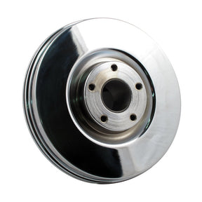 Brake Drum Front, Chrome Brake Drums Mcs